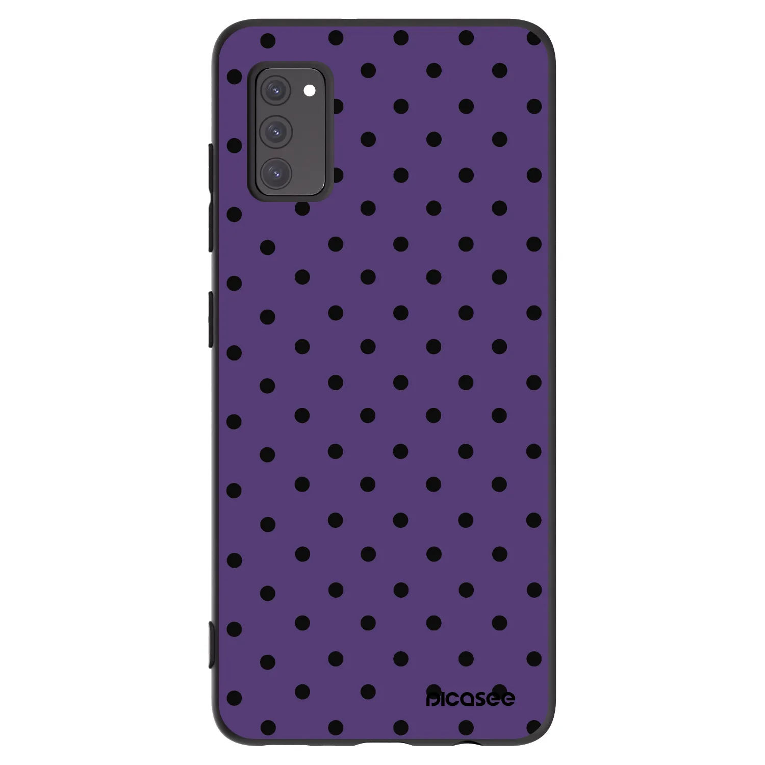 Picasee Samsung Galaxy A41 A415F Hülle - Schwarzes Silikon - Flickers 2
