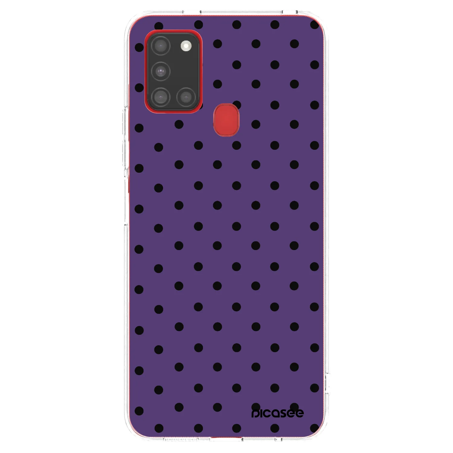 Picasee Samsung Galaxy A21s Hülle - Transparentes Silikon - Flickers 2