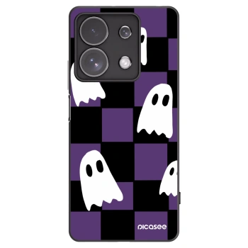 Picasee Xiaomi Redmi Note 13 Pro 4G Hülle - Schwarzes Silikon - Ghosts