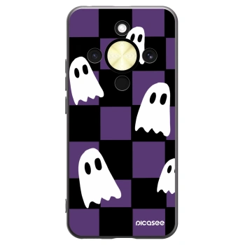 Picasee Honor Magic8 Lite 5G Hülle - Schwarzes Silikon - Ghosts