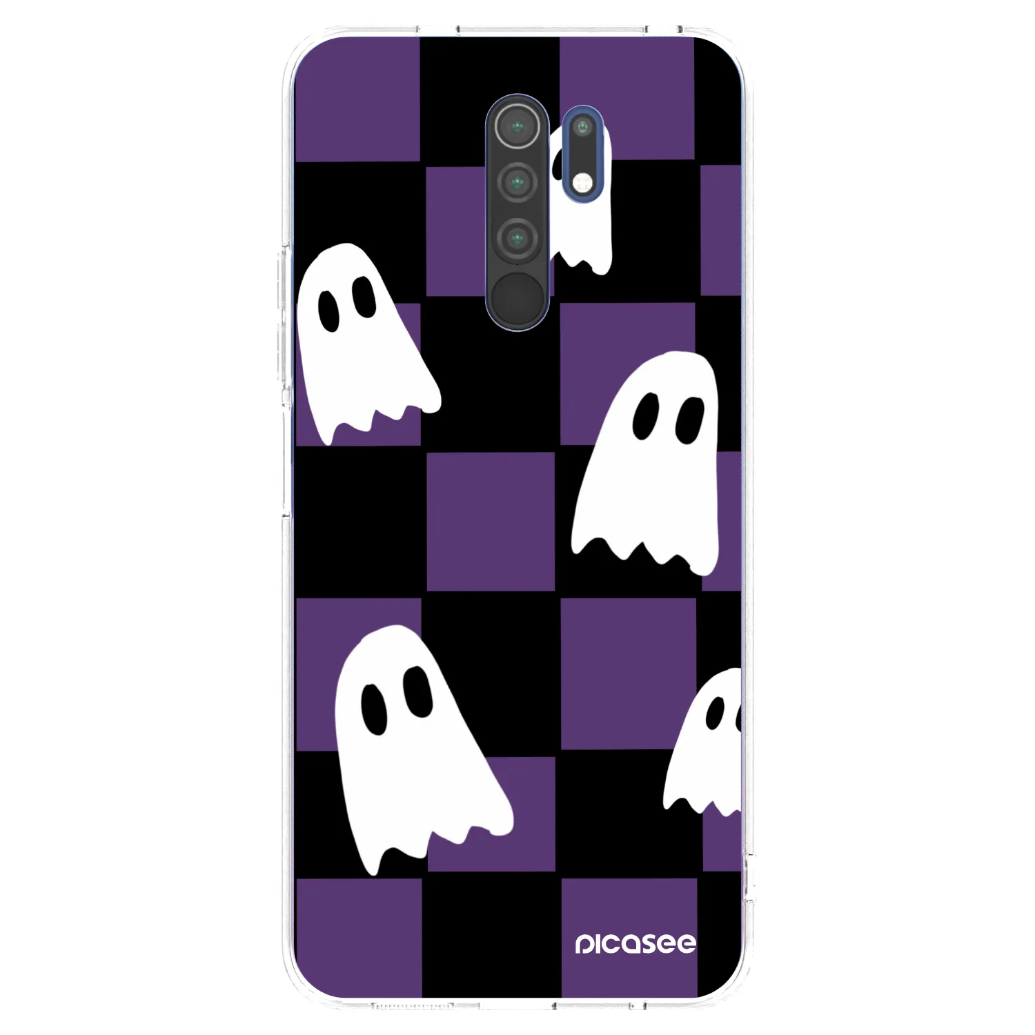 Picasee Xiaomi Redmi 9 Hülle - Transparentes Silikon - Ghosts
