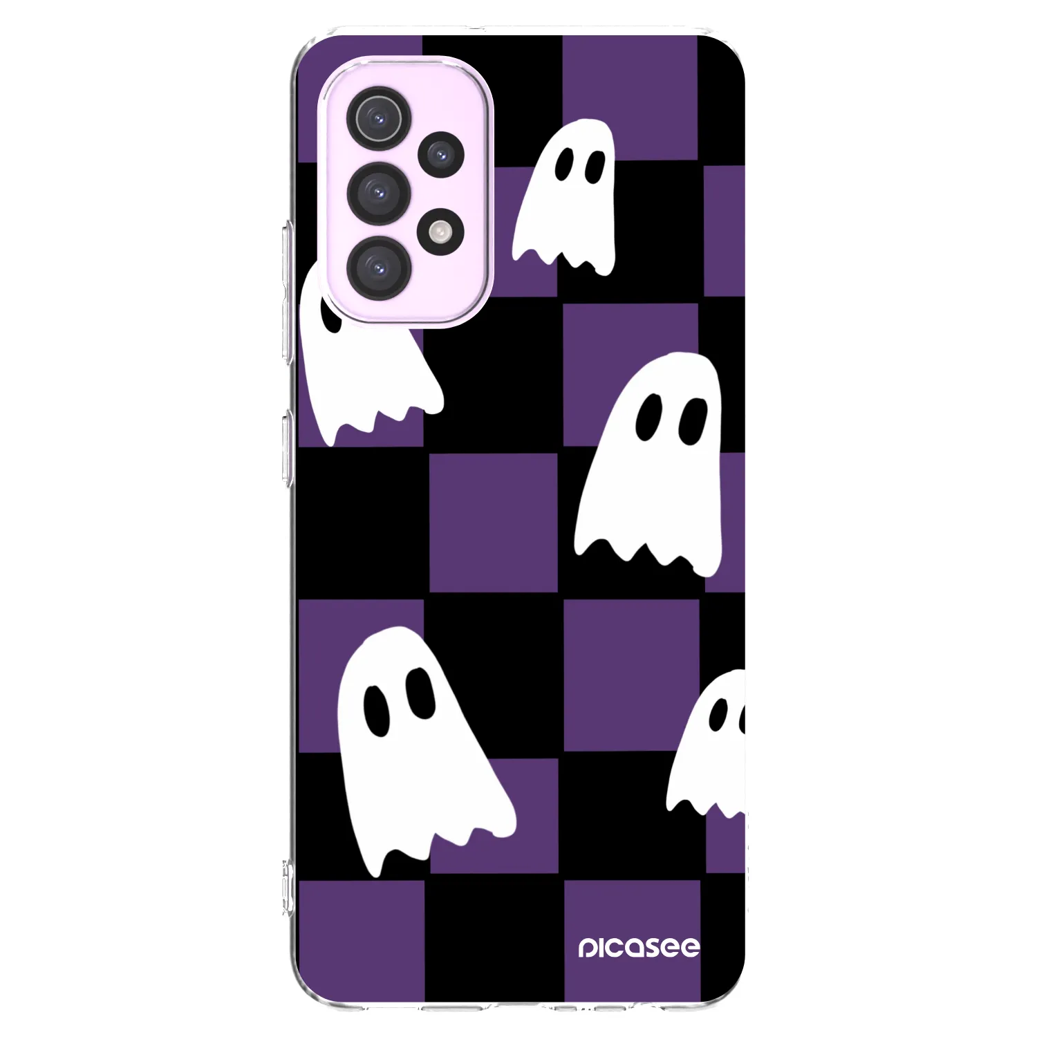 Picasee Samsung Galaxy A32 5G A326B Hülle - Transparentes Silikon - Ghosts