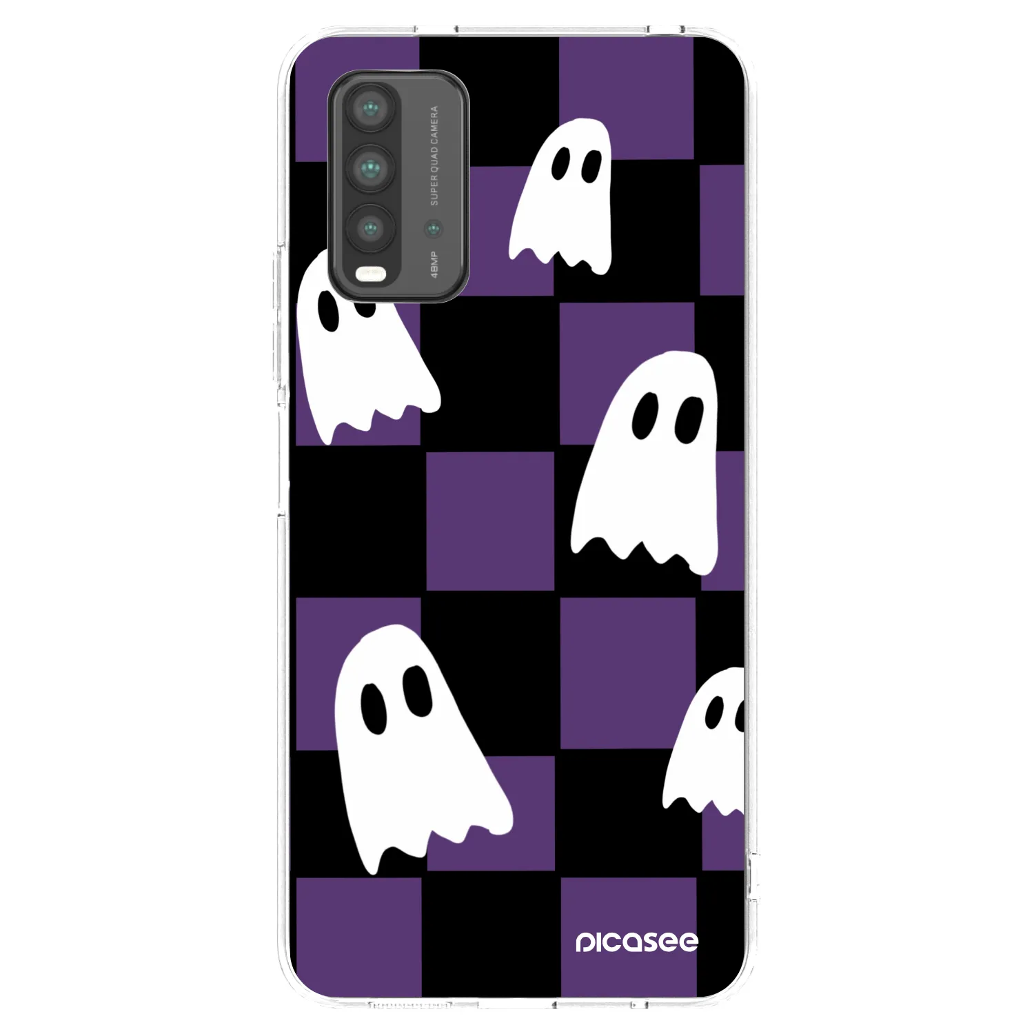Picasee Xiaomi Redmi 9T Hülle - Transparentes Silikon - Ghosts