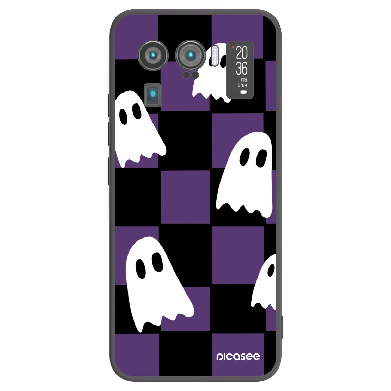 Picasee Xiaomi Mi 11 Ultra Hülle - Schwarzes Silikon - Ghosts