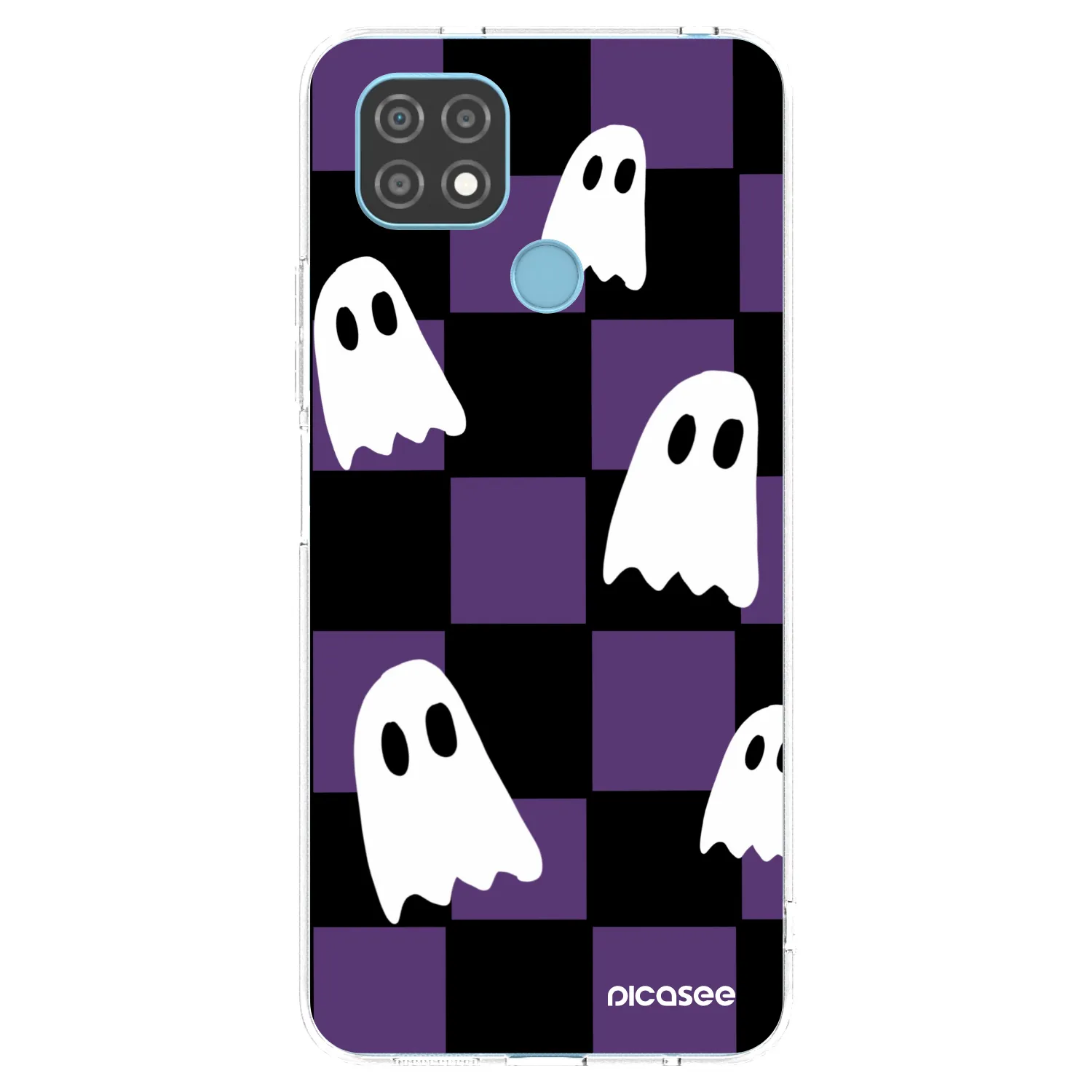 Picasee Realme C21 Hülle - Transparentes Silikon - Ghosts