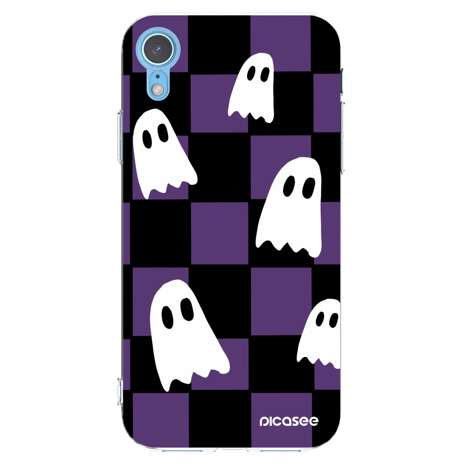 Picasee Apple iPhone XR Hülle - Transparentes Silikon - Ghosts