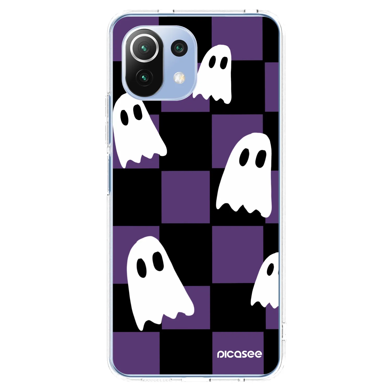 Picasee Xiaomi 11 Lite 5G NE Hülle - Transparentes Silikon - Ghosts