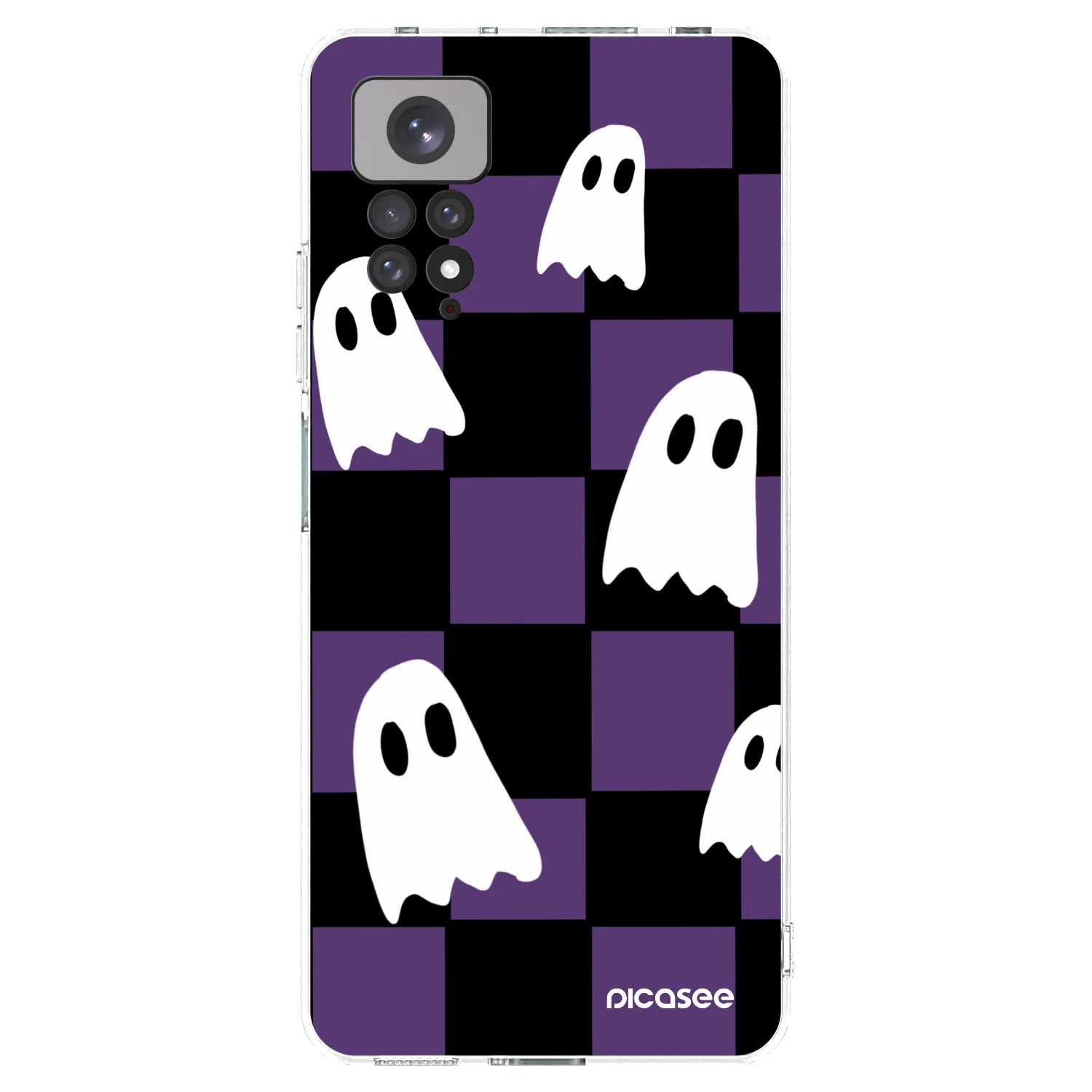 Picasee Xiaomi Redmi Note 11S 4G Hülle - Transparentes Silikon - Ghosts