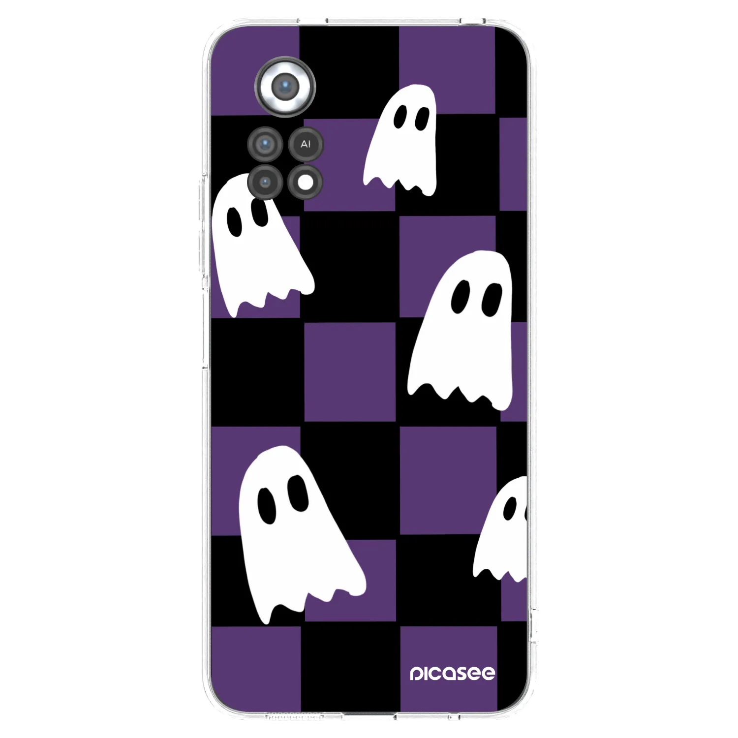 Picasee Xiaomi Poco X4 Pro 5G Hülle - Transparentes Silikon - Ghosts