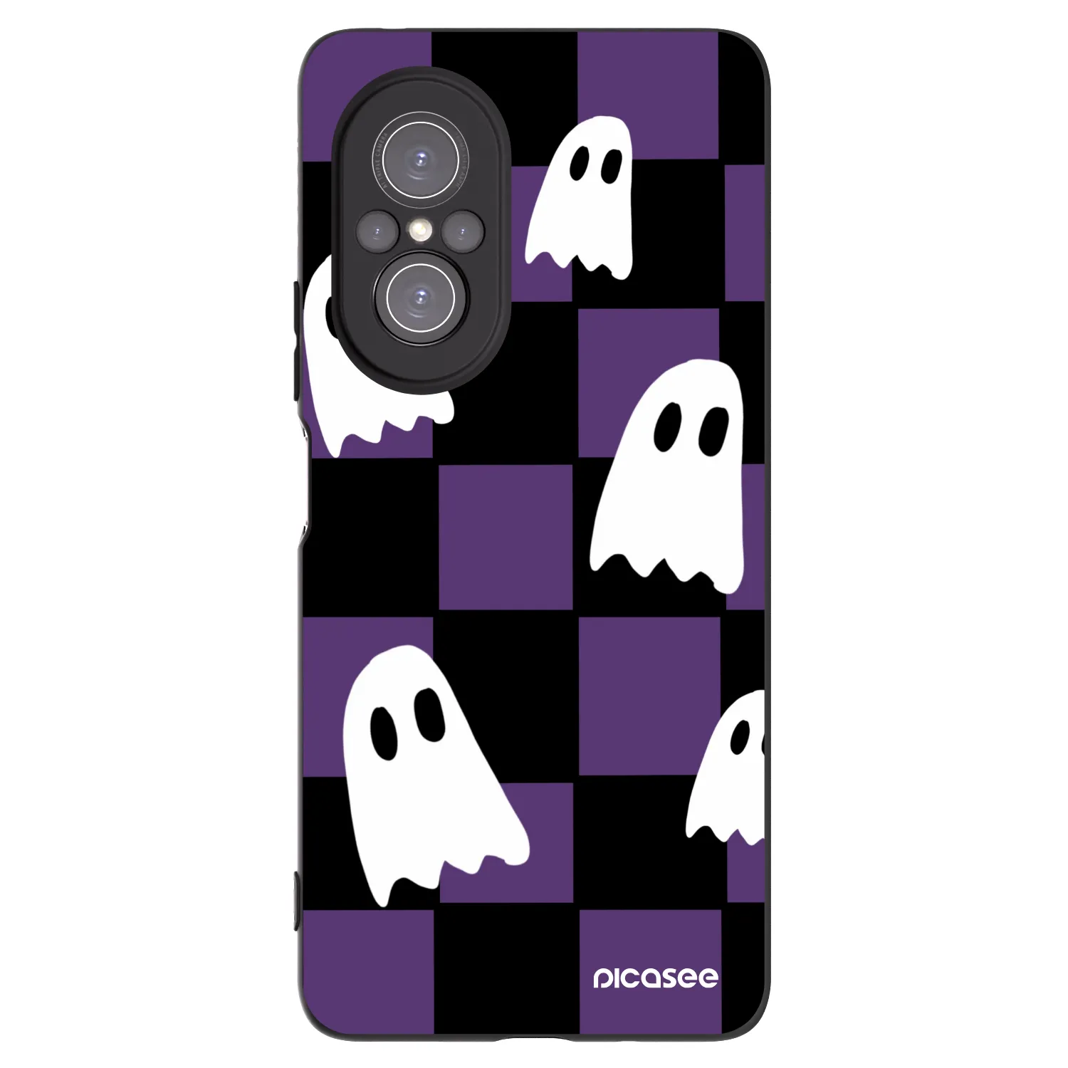Picasee Huawei Nova 9 SE Hülle - Schwarzes Silikon - Ghosts
