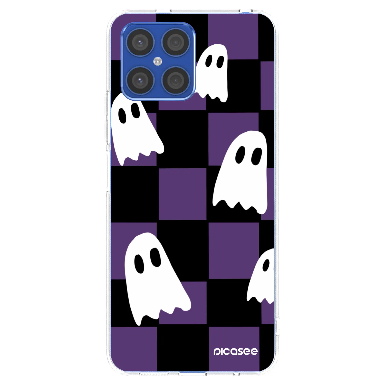 Picasee Honor X8 4G Hülle - Transparentes Silikon - Ghosts