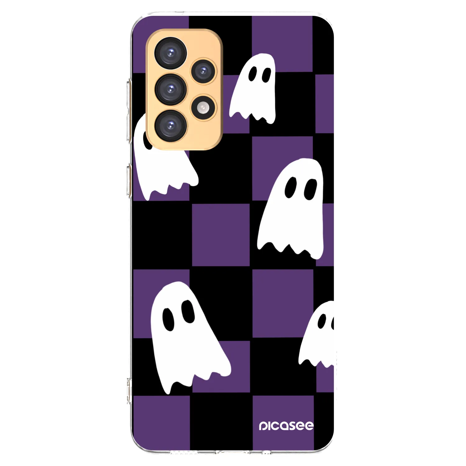 Picasee Samsung Galaxy A33 5G A336 Hülle - Transparentes Silikon - Ghosts