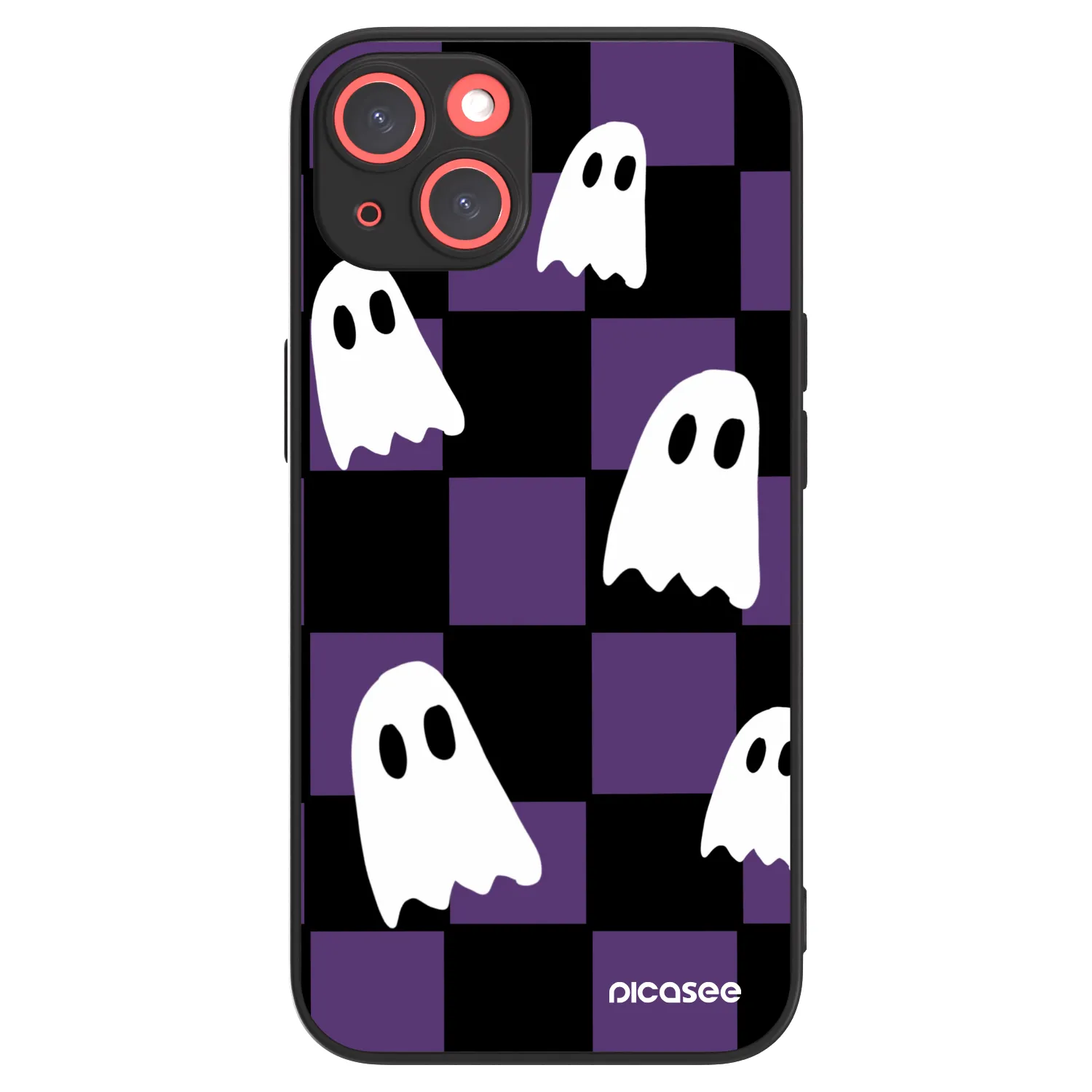 Picasee ULTIMATE CASE MagSafe für Apple iPhone 13 - Ghosts
