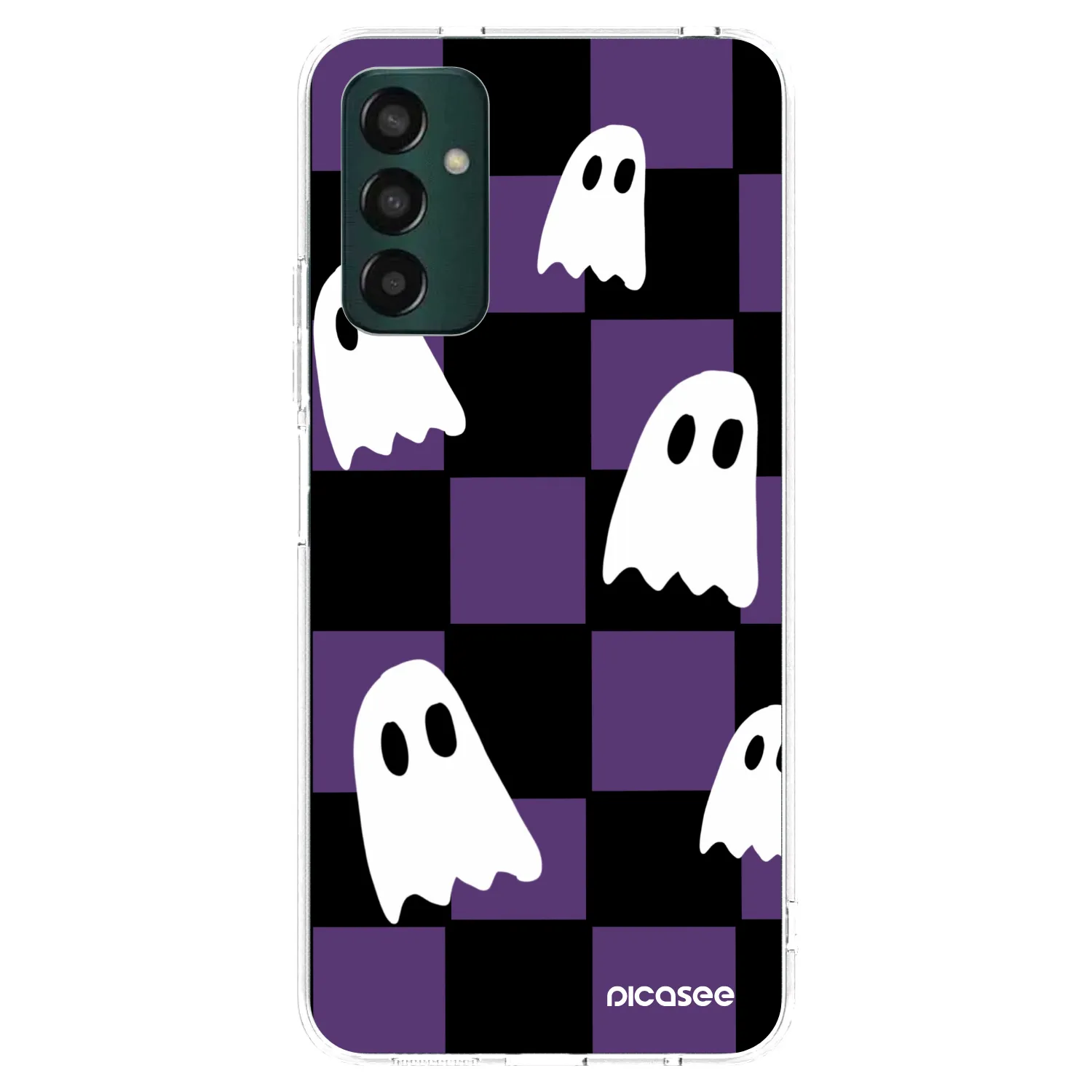 Picasee Samsung Galaxy M23 5G Hülle - Transparentes Silikon - Ghosts