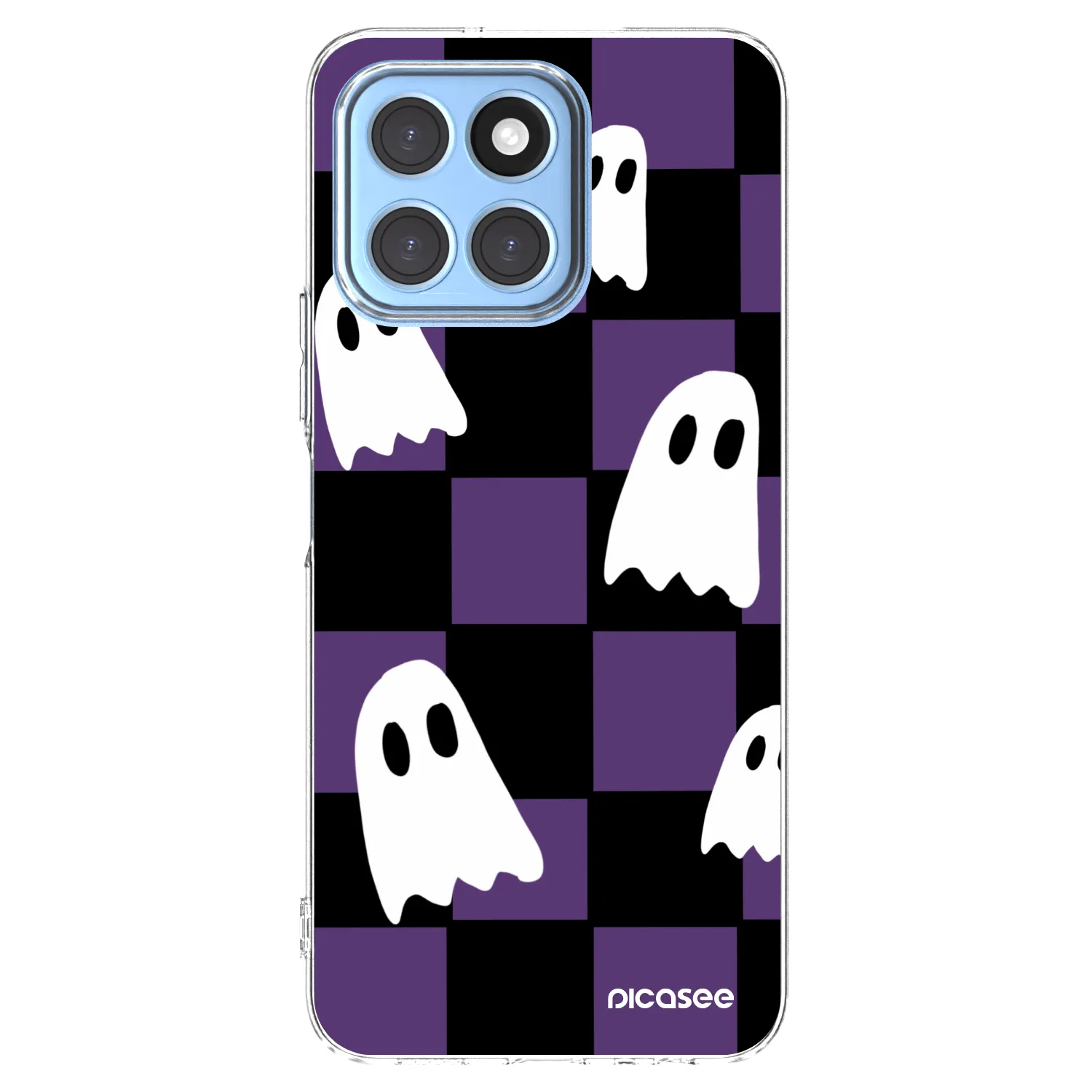 Picasee Honor X8 5G Hülle - Transparentes Silikon - Ghosts