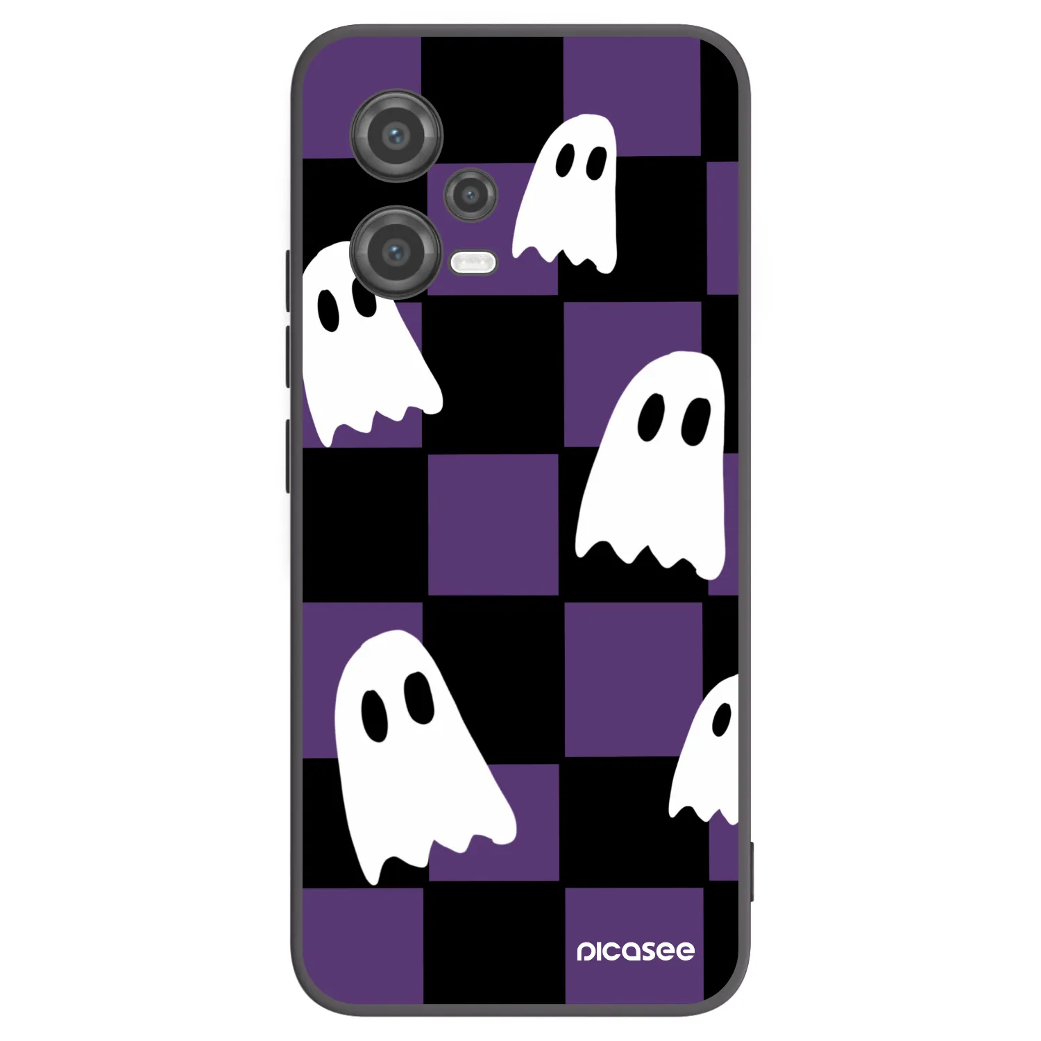Picasee Xiaomi Poco X5 Hülle - Schwarzes Silikon - Ghosts