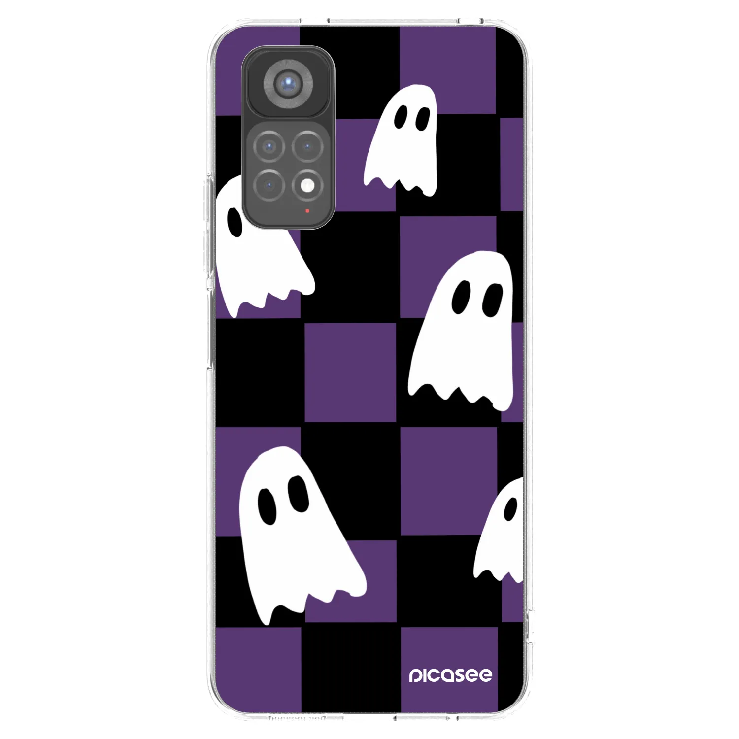 Picasee Xiaomi Redmi Note 11S 5G Hülle - Transparentes Silikon - Ghosts