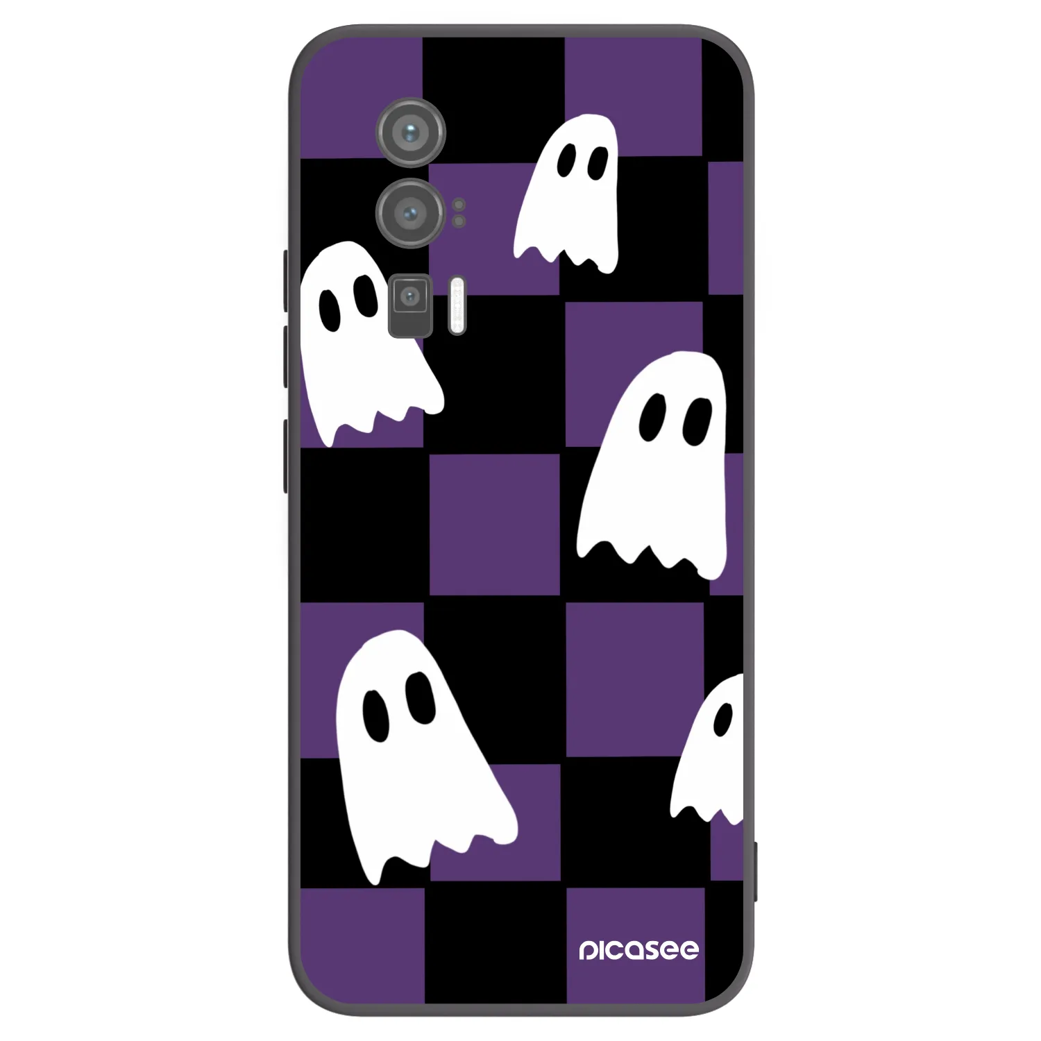 Picasee Xiaomi Poco F5 Pro 5G Hülle - Schwarzes Silikon - Ghosts