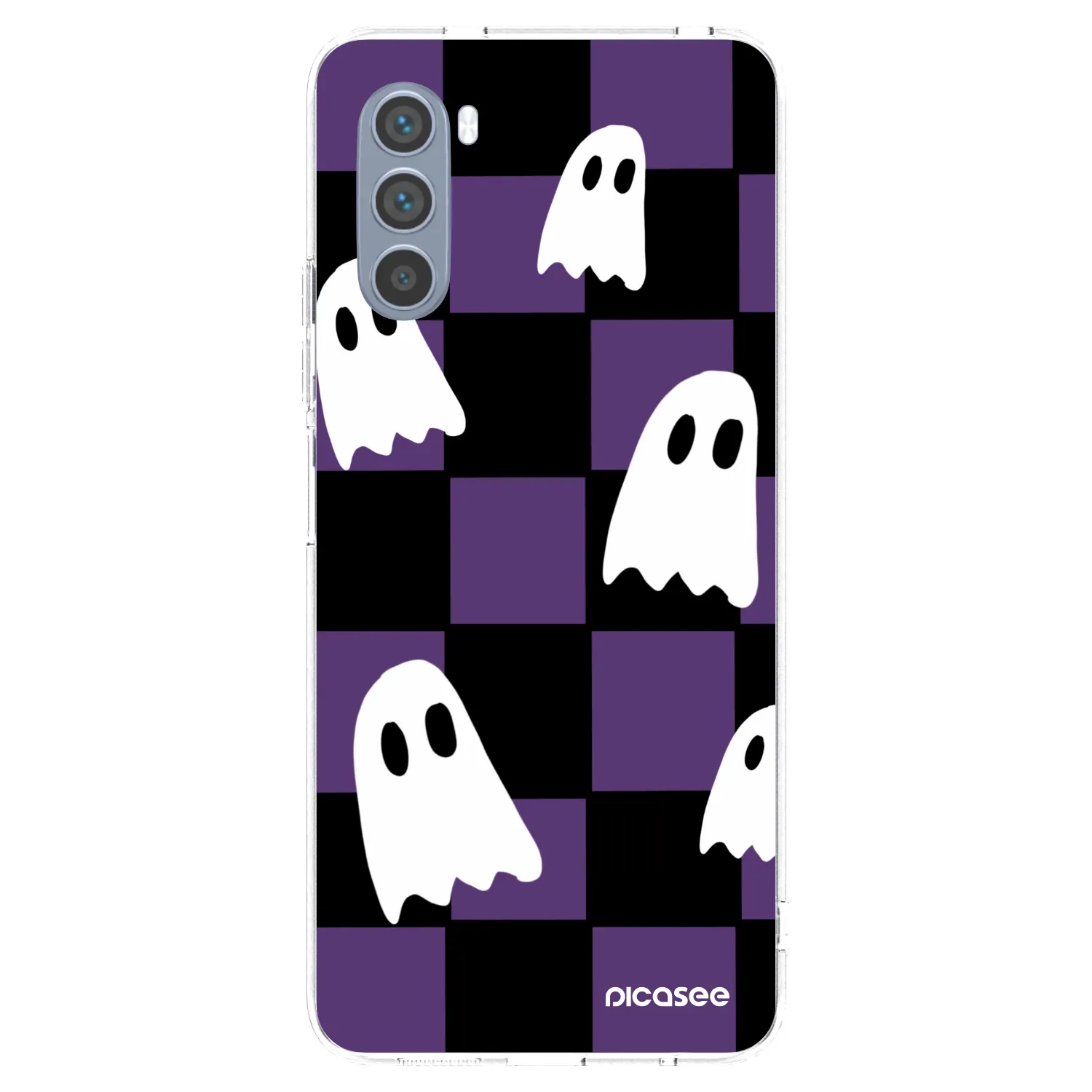 Picasee Motorola Moto G62 Hülle - Transparentes Silikon - Ghosts