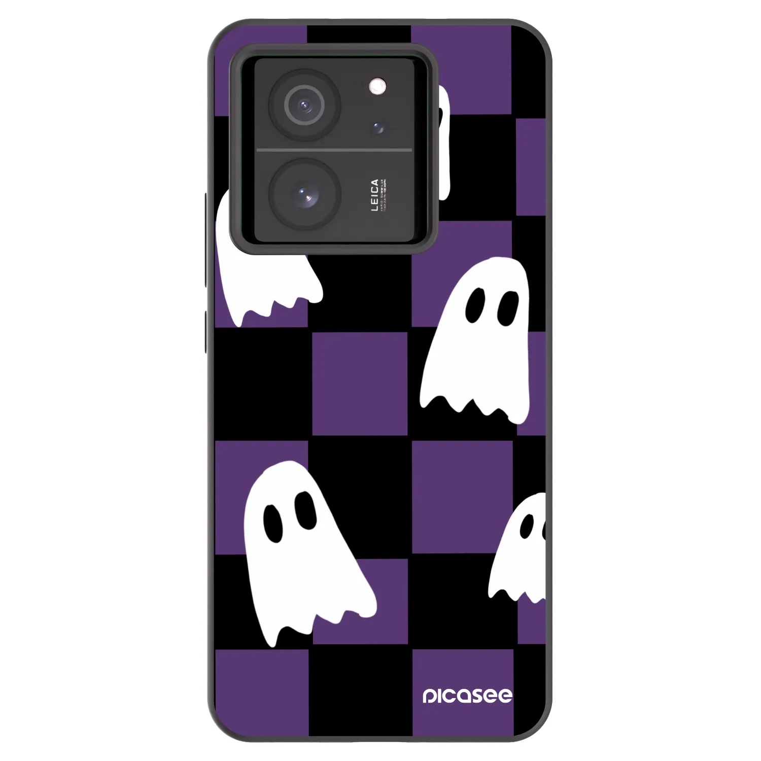 Picasee Xiaomi 13T Hülle - Schwarzes Silikon - Ghosts