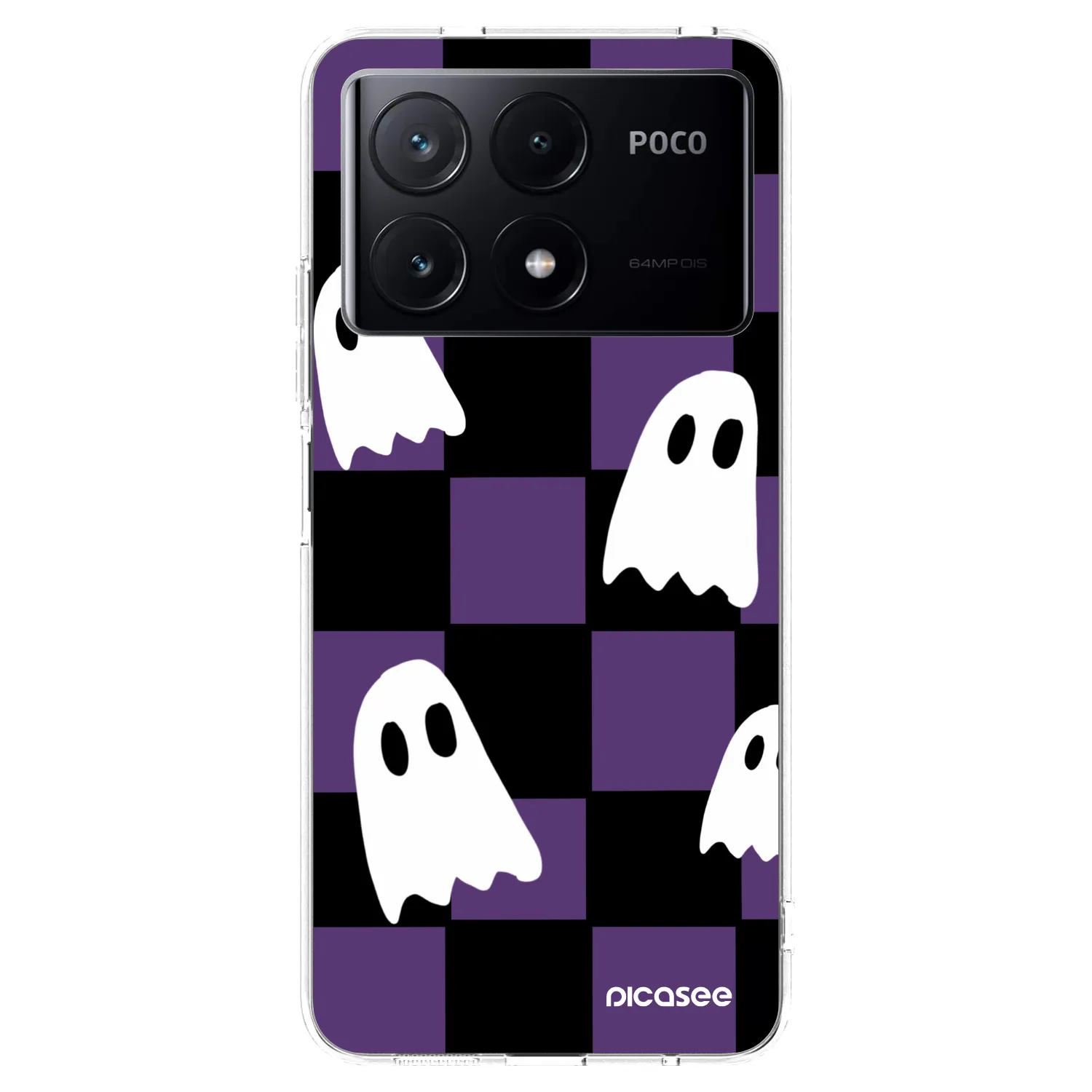 Picasee Xiaomi Poco X6 Pro Hülle - Transparentes Silikon - Ghosts