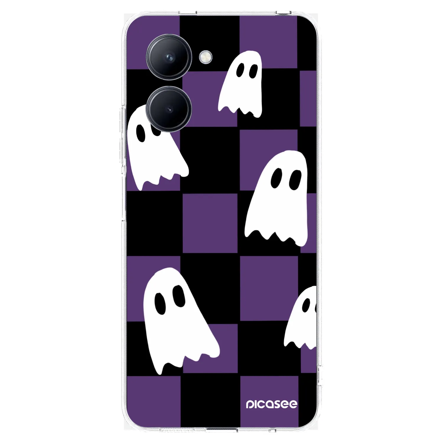 Picasee Realme C33 (2023) Hülle - Transparentes Silikon - Ghosts