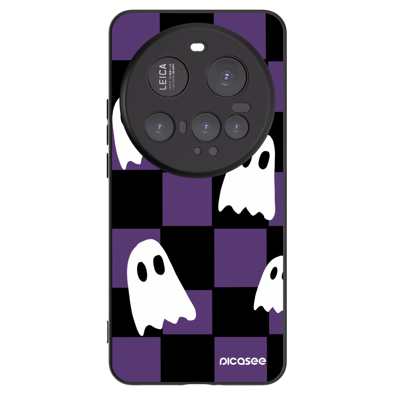 Picasee Xiaomi 15 Ultra Hülle - Schwarzes Silikon - Ghosts