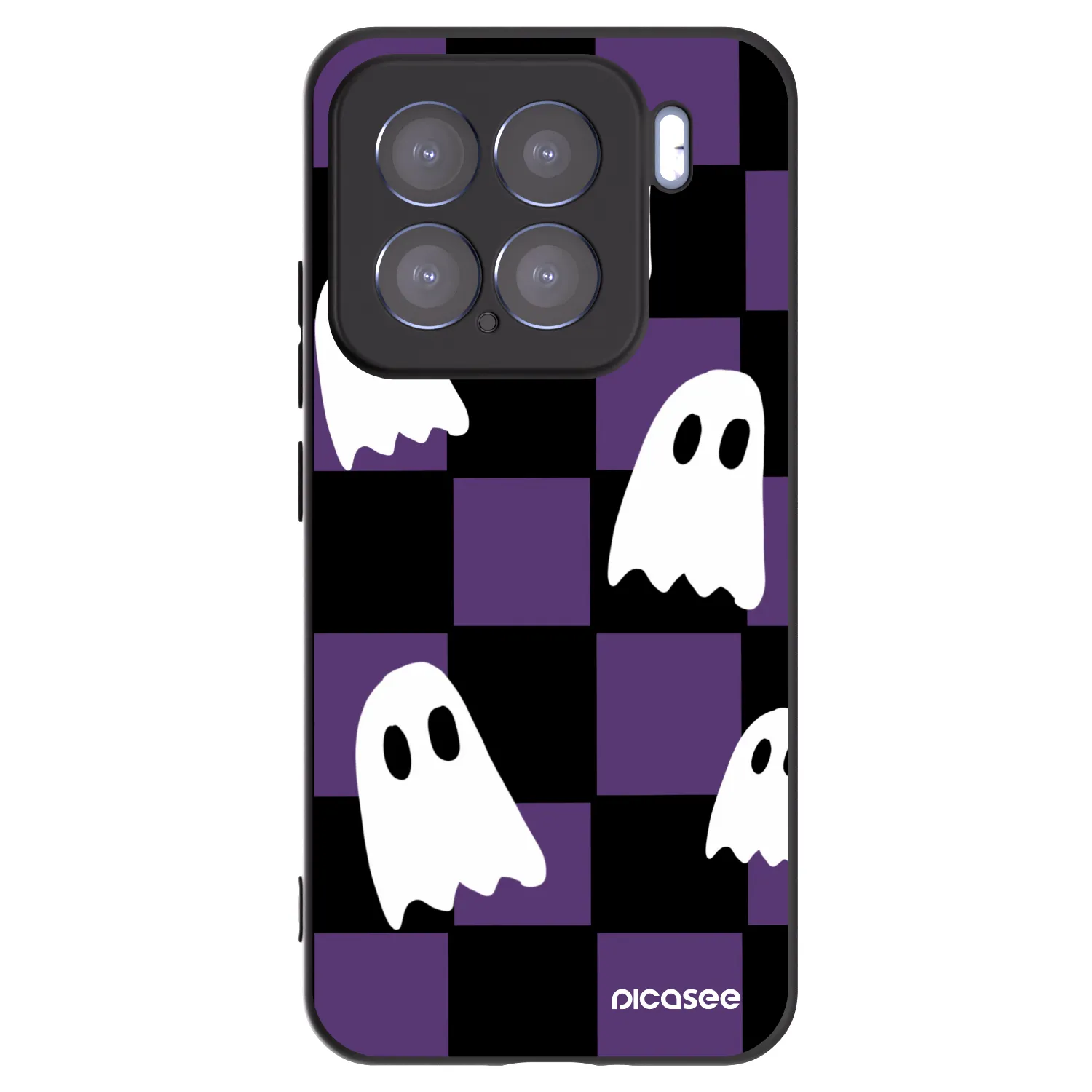 Picasee Xiaomi 15 Hülle - Schwarzes Silikon - Ghosts