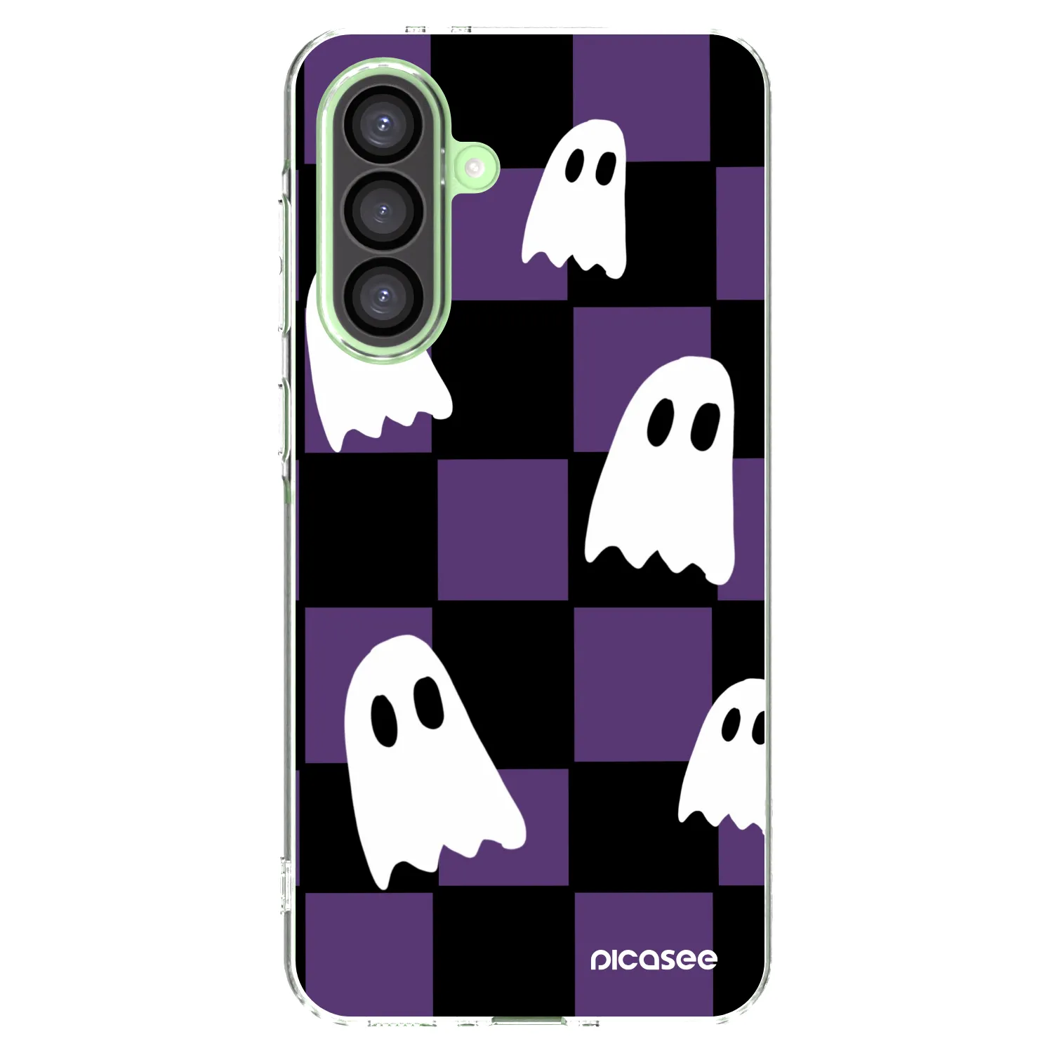 Picasee Samsung Galaxy A26 5G A266B Hülle - Transparentes Silikon - Ghosts