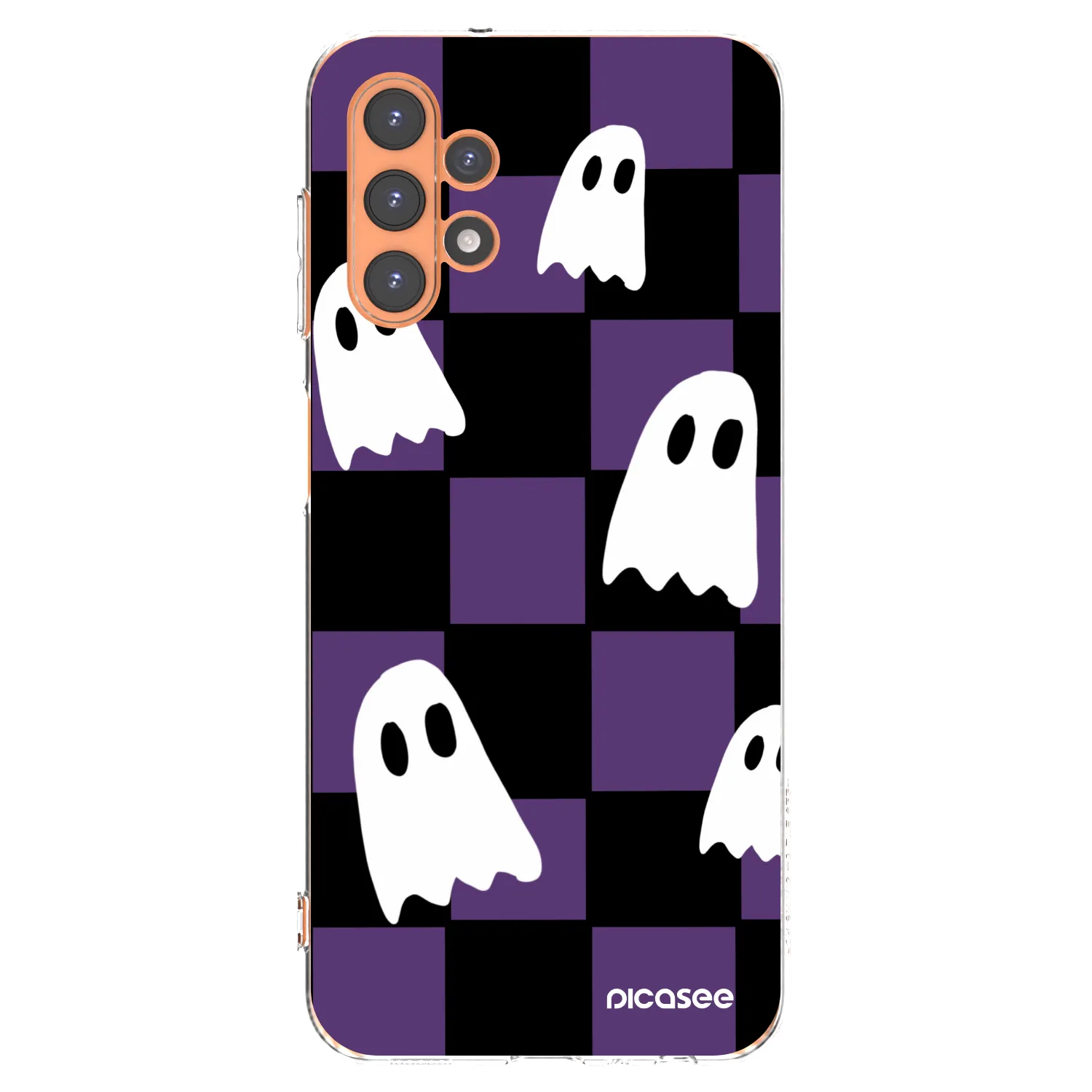 Picasee Samsung Galaxy A13 5G Hülle - Transparentes Silikon - Ghosts