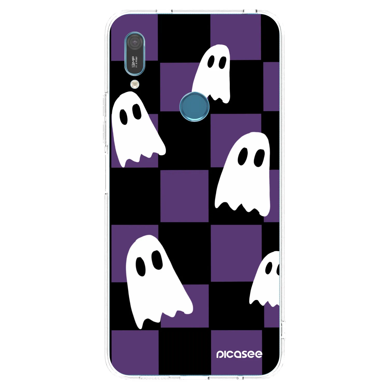 Picasee Huawei Y6 2019 Hülle - Transparentes Silikon - Ghosts