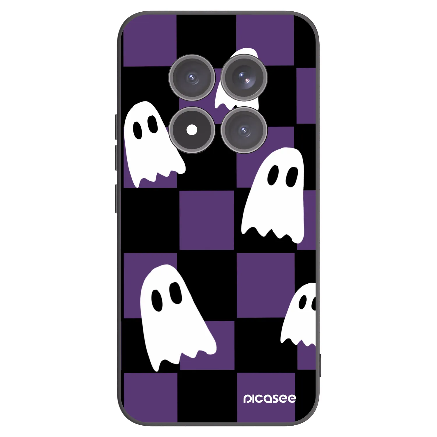 Picasee Xiaomi Redmi Note 15 Pro+ Hülle - Schwarzes Silikon - Ghosts
