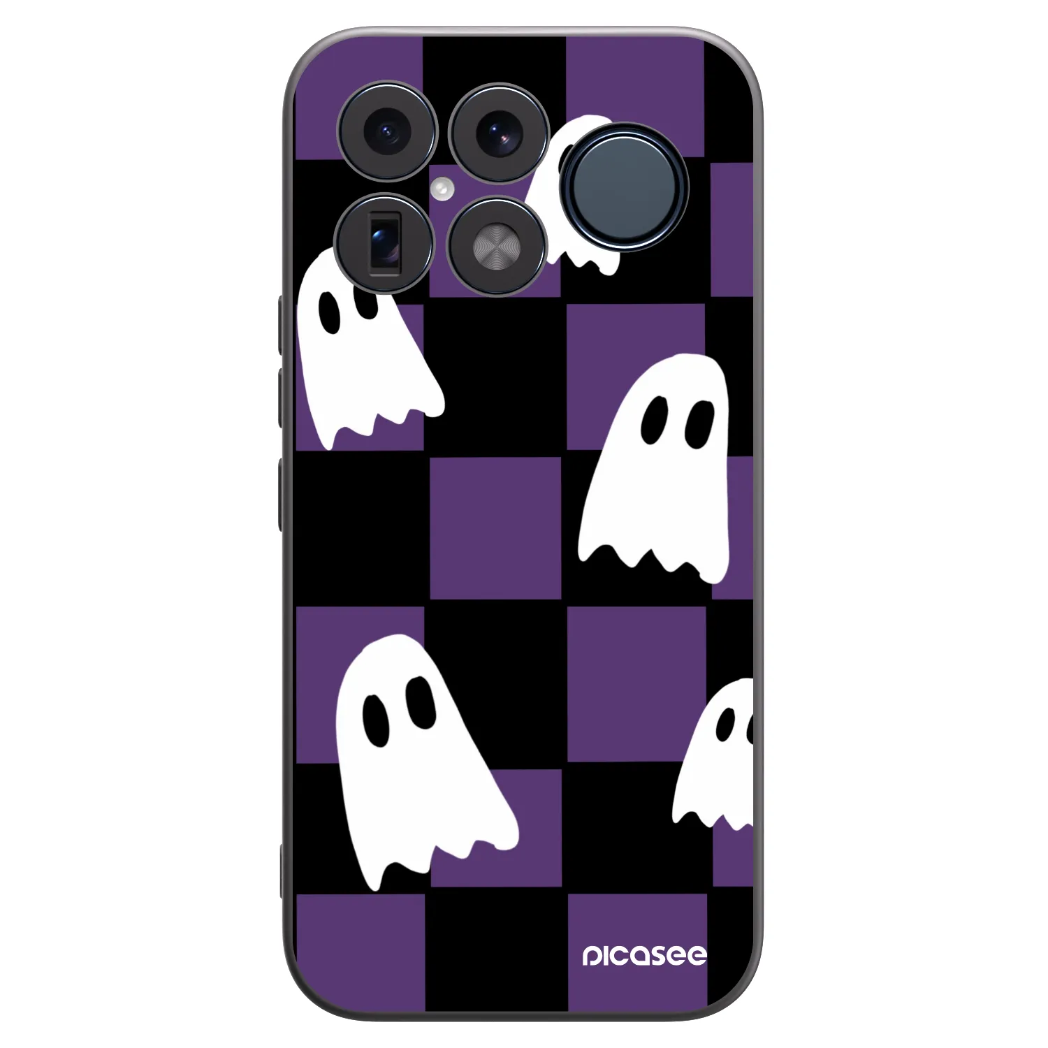 Picasee Xiaomi Poco F8 Ultra Hülle - Schwarzes Silikon - Ghosts