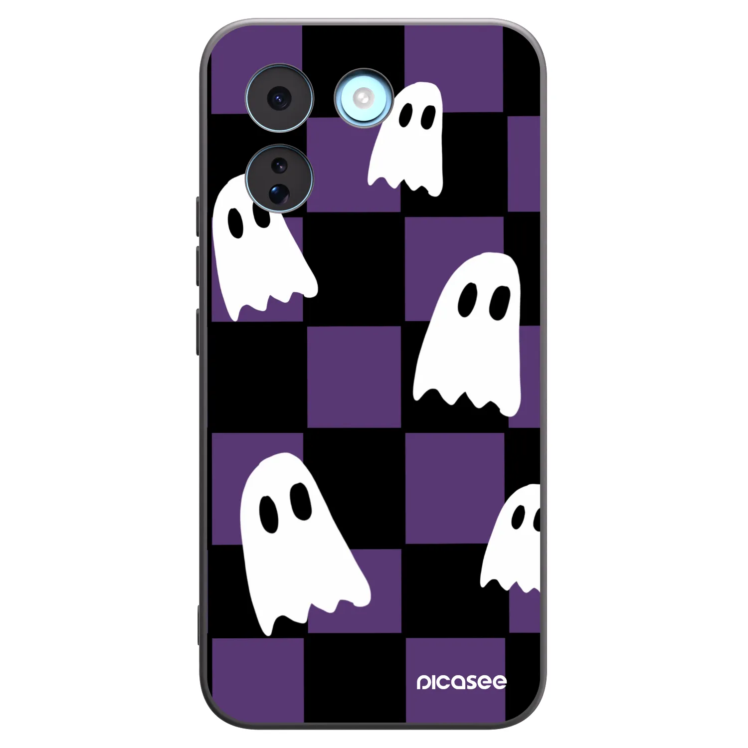 Picasee Xiaomi Redmi Note 17 Pro MAX 5G Hülle - Schwarzes Silikon - Ghosts