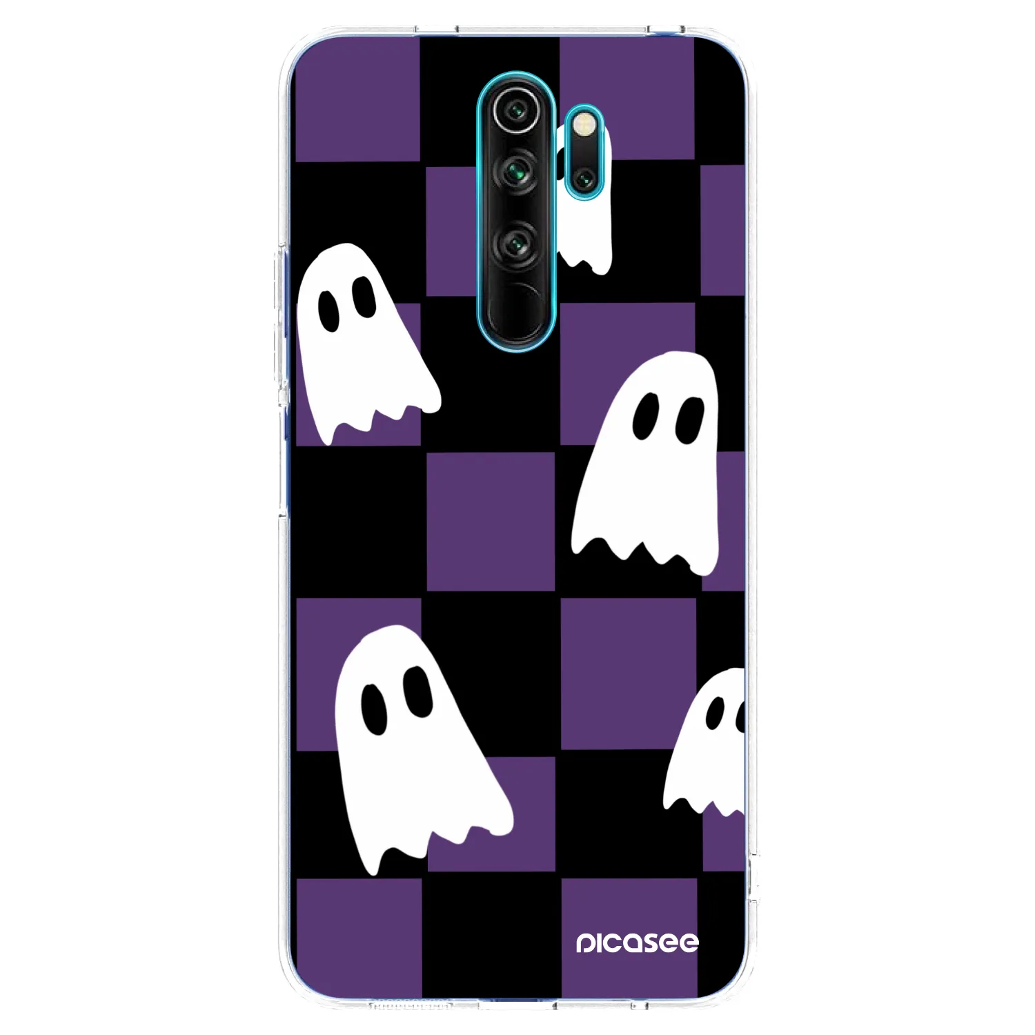 Picasee Xiaomi Redmi Note 8 Pro Hülle - Transparentes Silikon - Ghosts