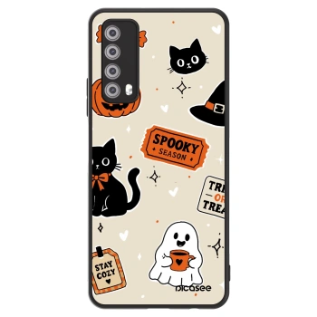 Hülle für Huawei P Smart 2021 - Halloween stickers