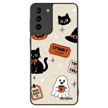Hülle für Samsung Galaxy S21+ 5G G996F - Halloween stickers