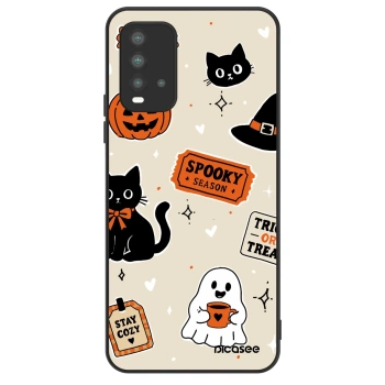 Hülle für Xiaomi Redmi 9T - Halloween stickers