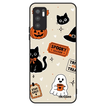 Hülle für Xiaomi Redmi Note 10 5G - Halloween stickers