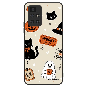 Hülle für Xiaomi Redmi 10 - Halloween stickers