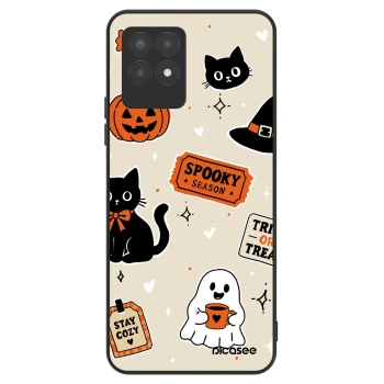 Hülle für Realme 8i - Halloween stickers