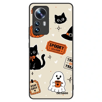 Hülle für Xiaomi 12 Pro - Halloween stickers