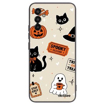 Hülle für Samsung Galaxy M13 M135F - Halloween stickers