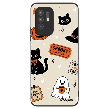 Hülle für OPPO A94 5G - Halloween stickers