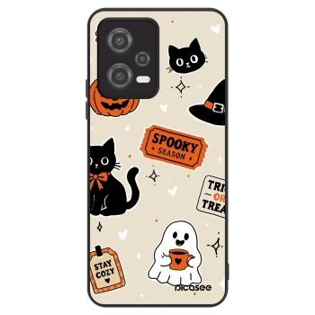 Hülle für Xiaomi Poco X5 - Halloween stickers