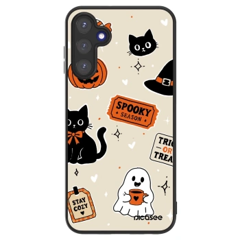Hülle für Samsung Galaxy A15 A155F 4G - Halloween stickers