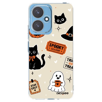 Hülle für Xiaomi Redmi 13C 5G - Halloween stickers