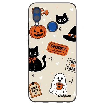 Hülle für Huawei P Smart 2019 - Halloween stickers