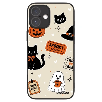 Picasee ULTIMATE CASE für Apple iPhone 16 Plus - Halloween stickers