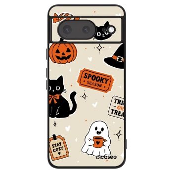 Hülle für Google Pixel 8a - Halloween stickers